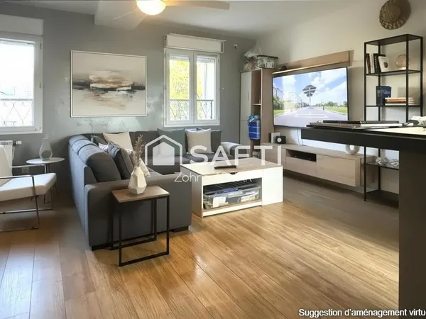 Appartement duplex de 2 pièces 