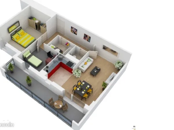 Appartement T3 Roubaix 