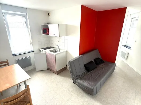 À Louer Appartement T1 Bis meublé 25m² BREST 