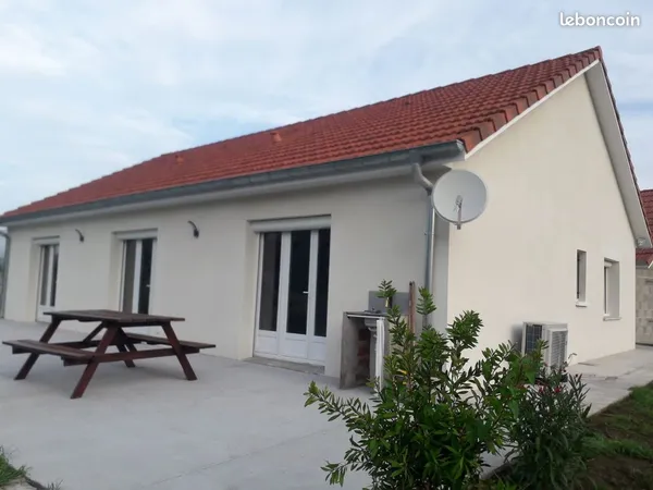 Maison plain pied 117 m² 