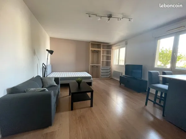 Studio 31m² meublé 