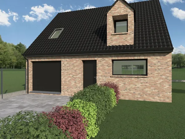 Terrain + maison 94 m² 