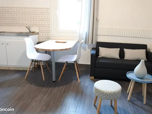 T2 meublé 26 m2 Médiathèque / rue Arago / Centre Ville Sète 