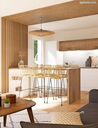 Appartement 3 pièces 63 m² 