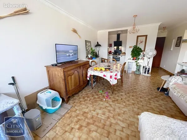 Appartement 2 pièces 49 m² 