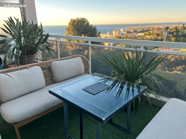 Appartement 2 pièces vue mer 