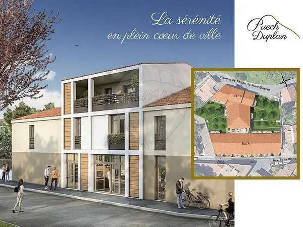Appartement 3 pièces 60 m² 