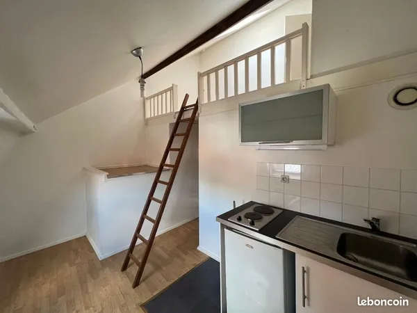 Studio 1 pièce 13 m² 