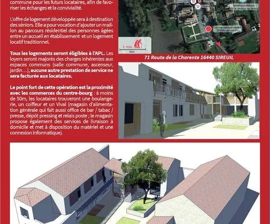 Appartement 2 pièces 54 m² 