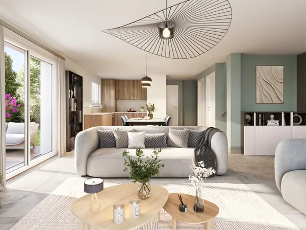 EXCLUSIVITÉ T4 DUPLEX NEUF AVEC JARDIN À HAUT-MONTHOUX 741 