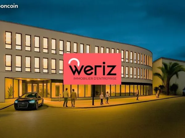 Bureaux 1318 m² 