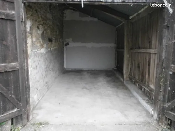 Garage box garde meubles 