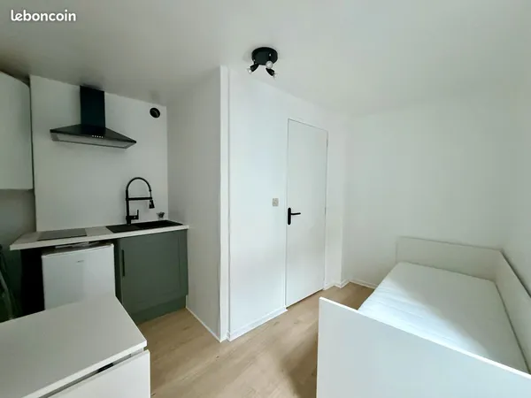 Studio meublé rénové 