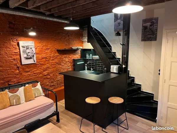 Duplex de 33m2 avec terrasse au coeur du Vieux-Lille 