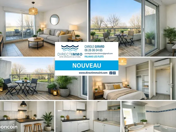 Appartement 2 pièces 42 m² 