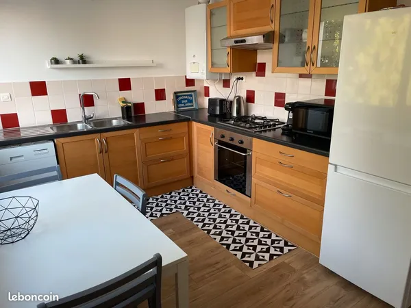 Appartement 70m T3 Nantes Nord meublé 