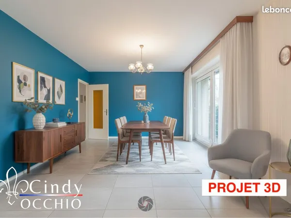 Appartement 3 pièces 75 m² 