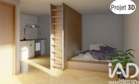 Appartement 3 pièces 33 m² 