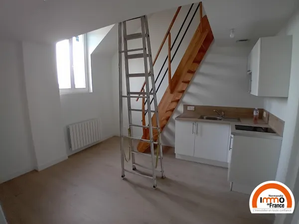 ROUEN HYPER CENTRE - Appartement NEUF F2 de 28,17 m² au 5ème et dernier étage 