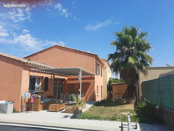 Maison 4 chambres avec jardin et piscine 