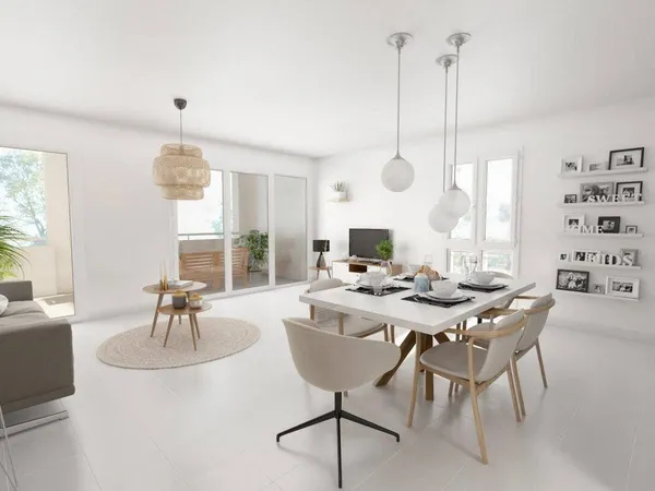 Appartement 2 pièces 44 m² 