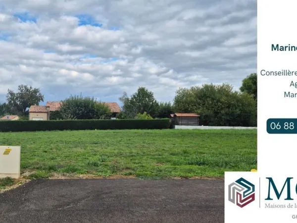 Terrain 629 m² 