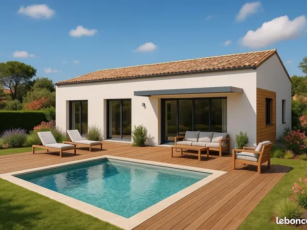 Maison 90 m² Marcenais 