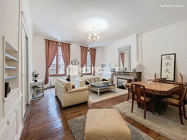 Appartement 2 pièces 74 m² 