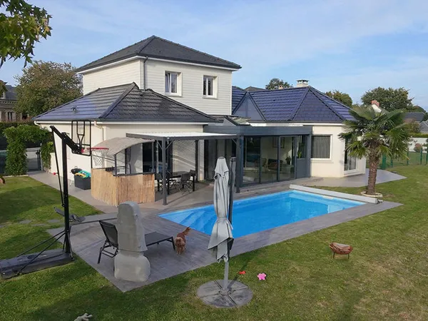 Maison neuve avec de belles prestations 