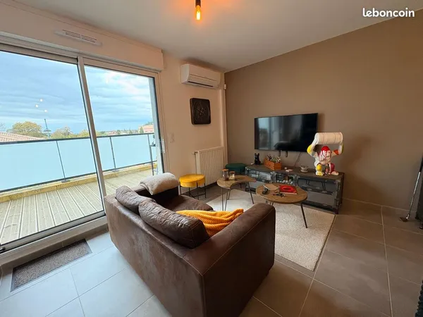 Duplex 2 pièces 55 m² 