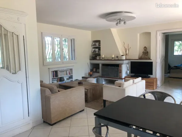 Maison 2/3 ch 100m2 grand jardin bail mobilité 