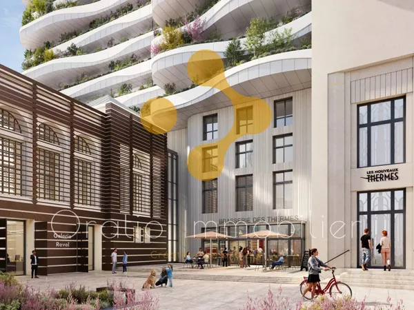 T3 de luxe avec balcon végétalisée 