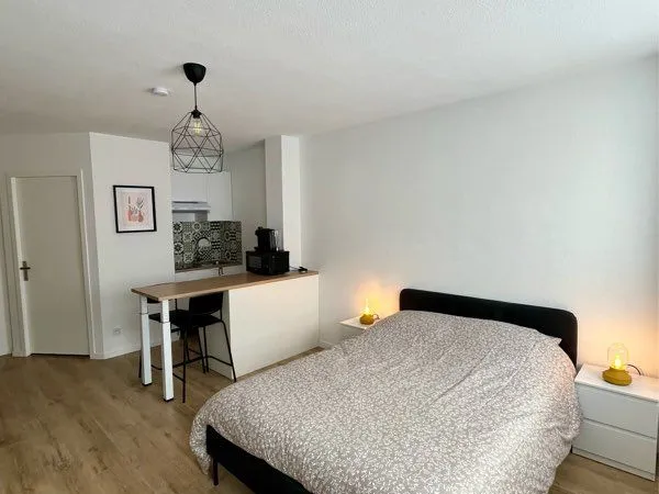 Studio rénové proche gare 