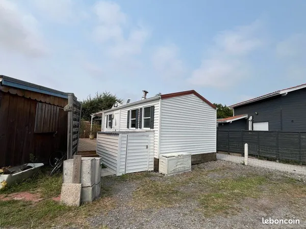 Vente terrain+mobil home 