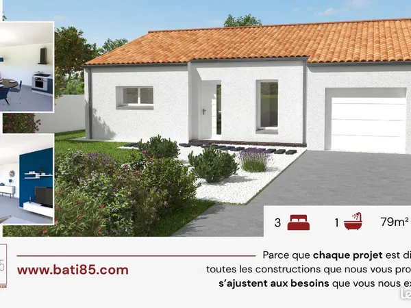 Maison 79 m² Xanton Chassenon 