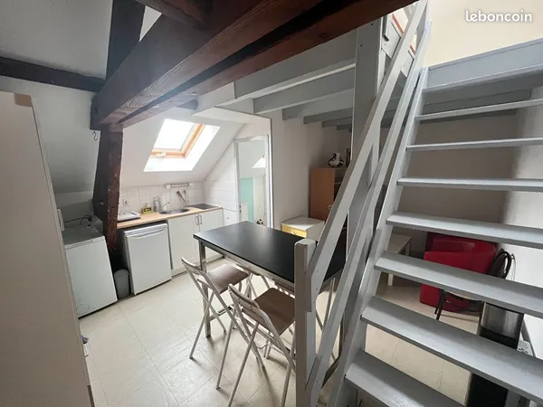 Studio 1 pièce 19 m² 
