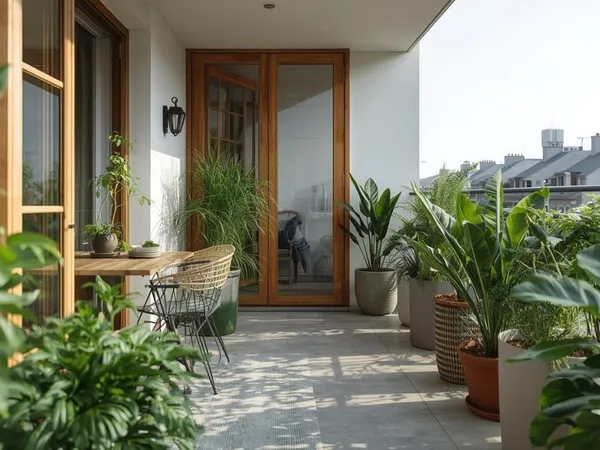 APPARTEMENT MODERNE AVEC GRAND BALCON A VIVRE 