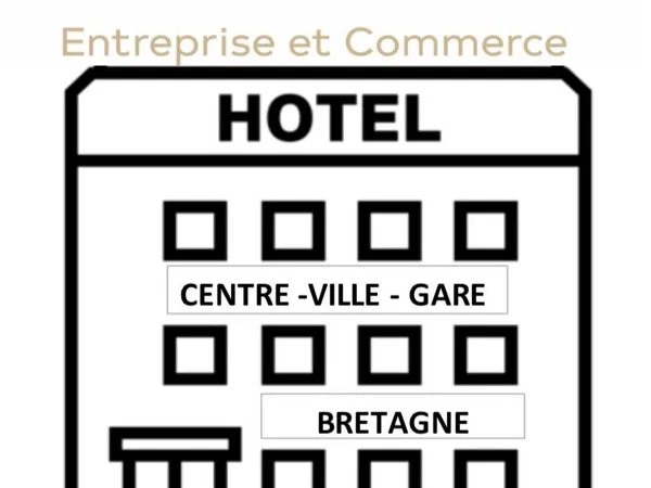 Fonds de commerce hôtel Quimper 