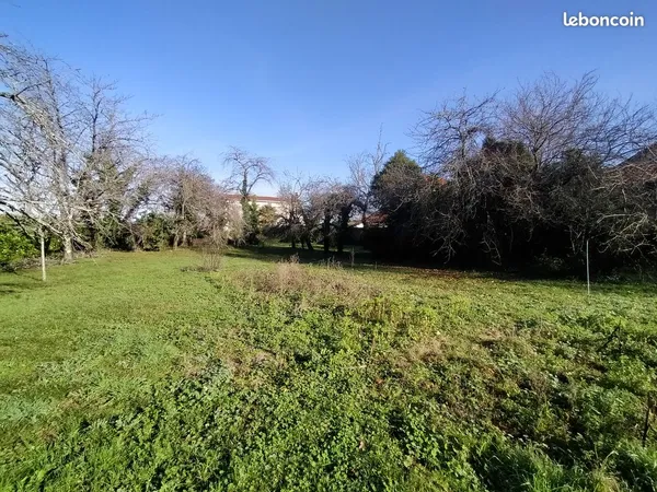 Terrain à bâtir 