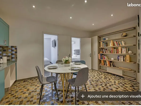 Superbe T3 avec terrasse - 52 m² + 7,5 m² extérieur - Avignon intra-muros - 1 470 CC 