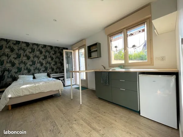 Studio T1 meublé à Palaiseau secteur Galliéni Les Graviers 685 cc 