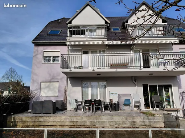 Location rez-de-chaussée sur Ostwald 56M² 