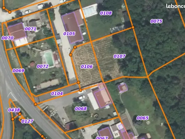 Terrain 1526m² à Varennes Changy 