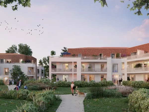 Programme neuf sur Domont appartements du T2 au T3 à partir de 242 000 € avec deux places de 