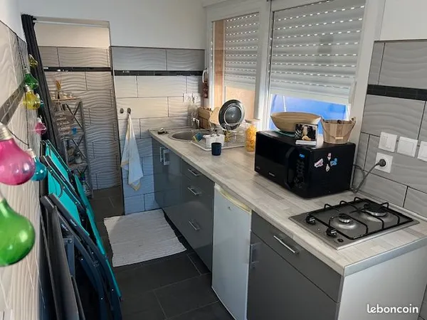 🏠 T1 meublé 20 m² - cuisine séparée - dispo janvier - 550 tout compris 