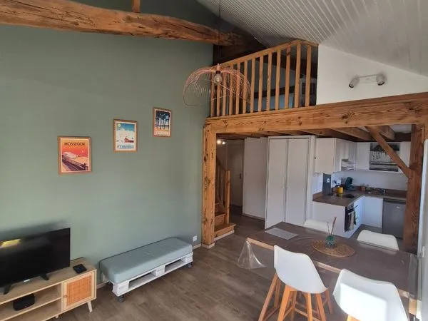 T2 meublé centre ville Hagetmau 