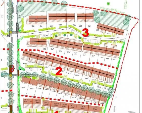 Terrain 278 m² Ploemel 