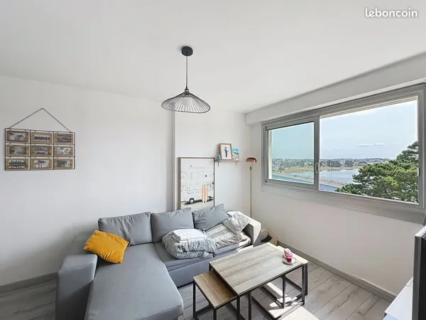 A louer, T2 rénové 53 m² - Vue Scorff - Parking + Cave - Lorient 