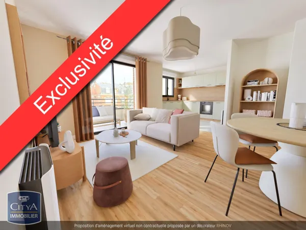 Appartement 2 pièces 46 m² 