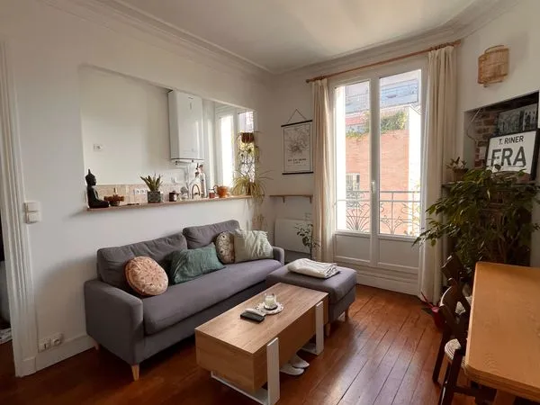 T2 30 m² - Refait à neuf - Balconnet - Croix-de-Chavaux / Robespierre 